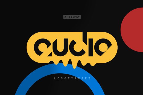 Audio: A Modern Display Font