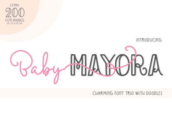Baby Mayora Font for Creative Campaigns