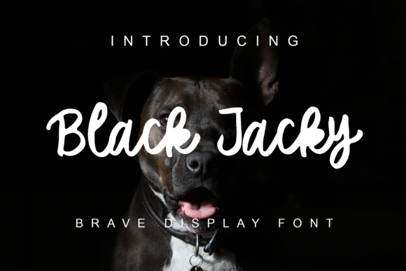 Black Jacky Font for Creative Brands
