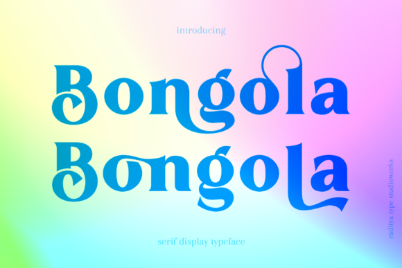 Bongola: A Serif Font for Elegant Design