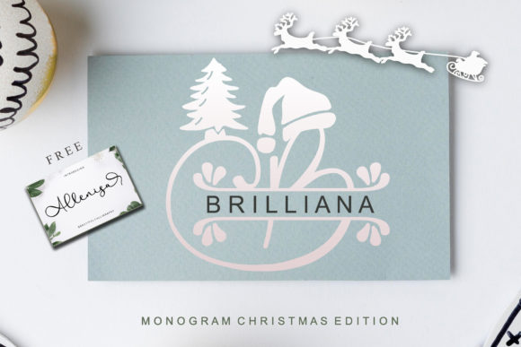Brilliana Monogram Font