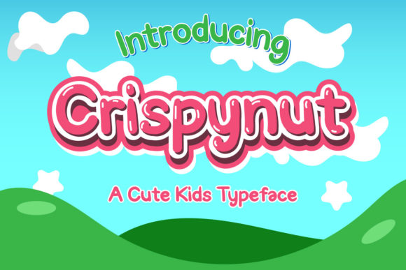 Crispynut: A Bubbly Font for Creative Projects