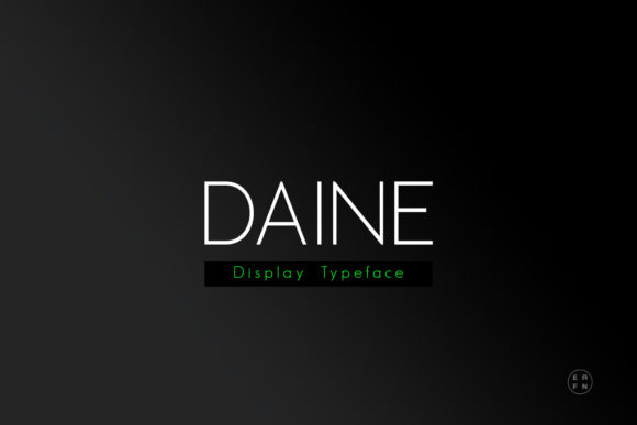 Daine Font for Web Design