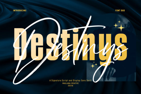 Destinys Font for Creative Makers
