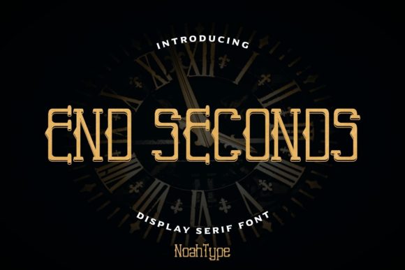 End Seconds Font for Elegant Branding