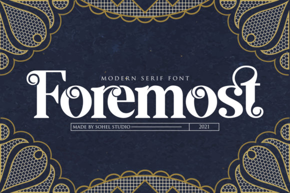 Foremost Font for Editorial Design