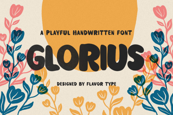 Glorius Font for Web Design