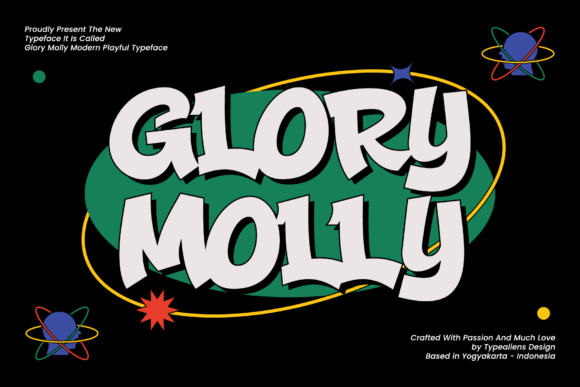 Glory Molly Font for Creative Projects