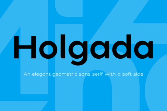 Holgada Family: A Modern Font for Business