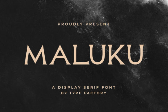 Maluku Font for Web Design