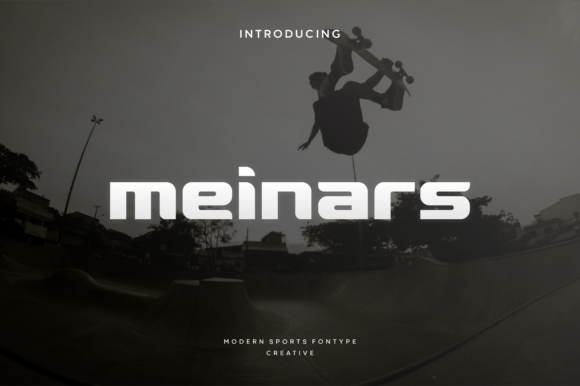 Meinars: A Bold Font for Editorial Design