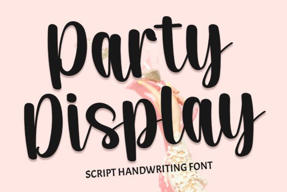 Party Display Font for Creative Projects
