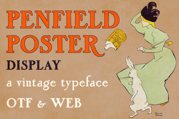 Penfield Poster Font for Web Design