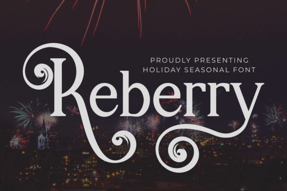 Reberry Font for Creative Projects