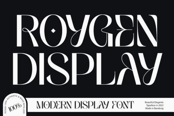 Roygen Display Font Review