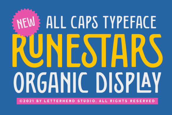 Runestars: A Font for Elegant Design