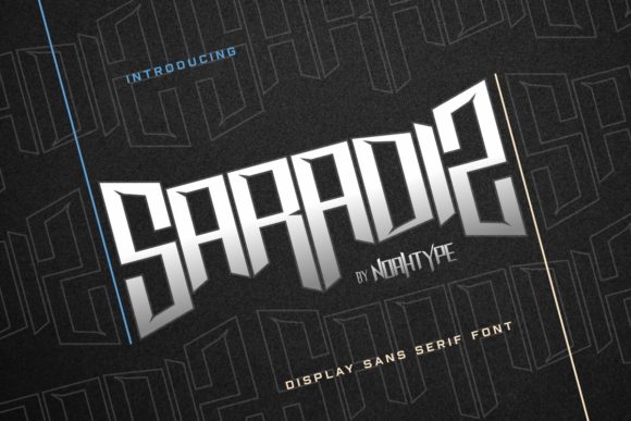 Saradiz: A Modern Sans Serif Font