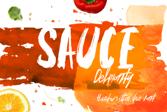 Sauce Delmonty Font for Creative Projects