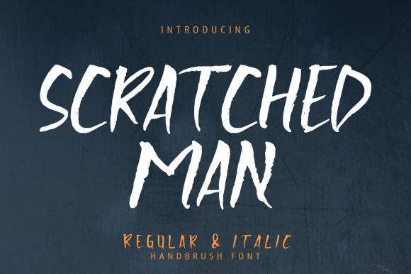 Scratchedman Font: Bold and Unique