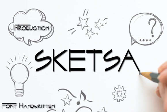 Sketsa: A Playful Display Font