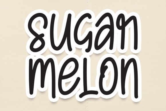 Sugar Melon Font for Creative Brands