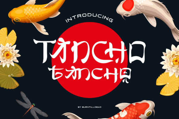 Tancho Font for Web Design