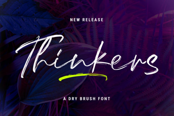 Thinkers: A Handwritten Font for Editorial Flow