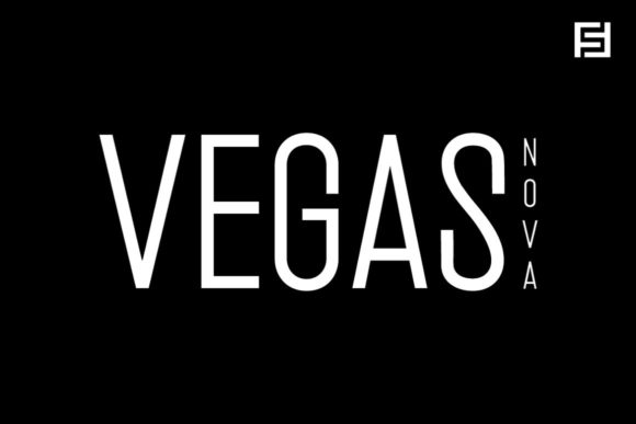 Vegas Nova Font for Web Design